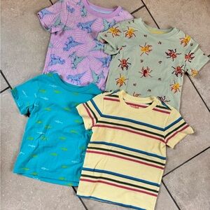 ❌SOLD❌ Cat & Jack Short Sleeve Tee Bundle -  4T